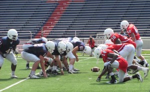 Line of Scrimmage Line of Scrimmage