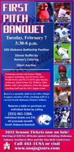 South Alabama Baseball First Pitch Banquet
